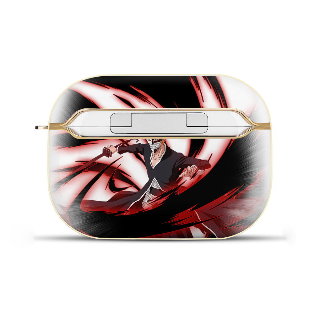 ブリーチ 黒崎一護（くろさき いちご）BLEACH Kurosaki Ichigo 【AirPods Pro用】ハードシェル保護ケース｜耐衝撃・防指紋・カラビナ付き商品仕様