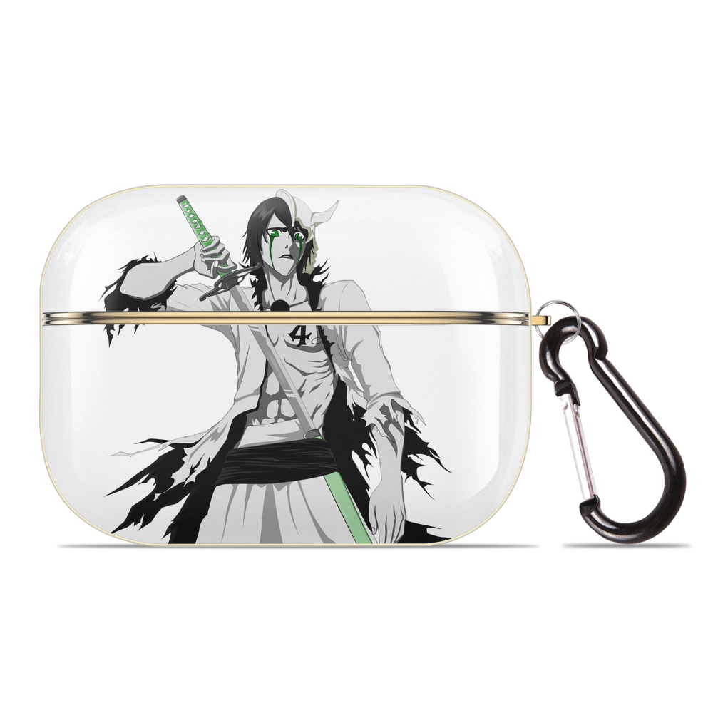 （画像用） ブリーチ ウルキオラ·シファー BLEACH Ulquiorra cifer 【AirPods Pro用】ハードシェル保護ケース｜耐衝撃・防指紋・カラビナ付き商品仕様