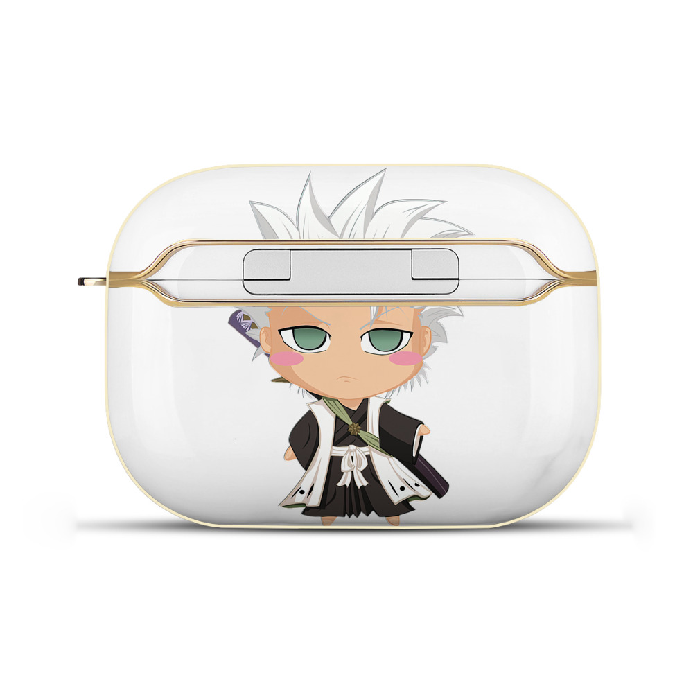 （画像用） ブリーチ 日番谷冬獅郎（ひつがや とうしろう） BLEACH Hitsugaya Toushirou 【AirPods Pro用】ハードシェル保護ケース｜耐衝撃・防指紋・カラビナ付き商品仕様