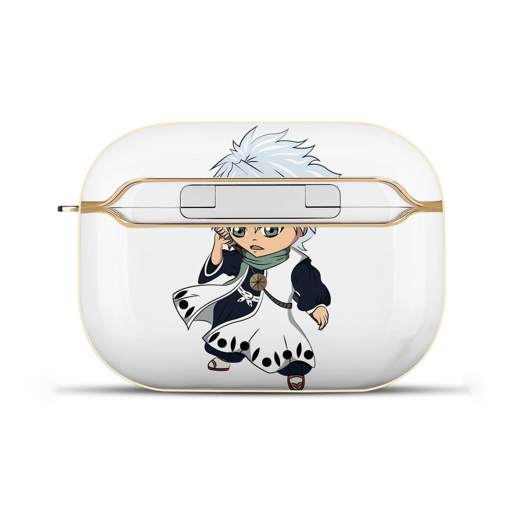 （画像用） ブリーチ 日番谷冬獅郎（ひつがや とうしろう） BLEACH Hitsugaya Toushirou 【AirPods Pro用】ハードシェル保護ケース｜耐衝撃・防指紋・カラビナ付き商品仕様
