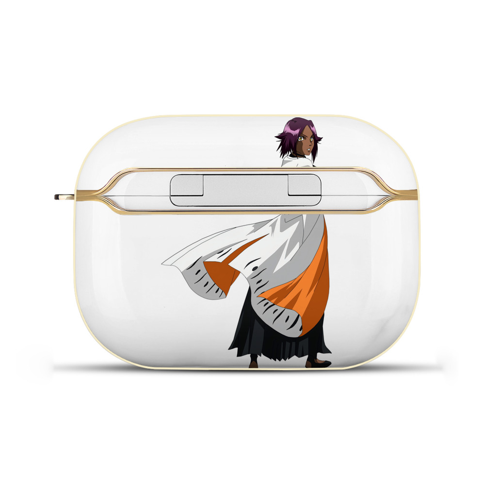 （画像用） ブリーチ 四楓院 夜一（しほういん よるいち） BLEACH Shihouin Yoruichi 【AirPods Pro用】ハードシェル保護ケース｜耐衝撃・防指紋・カラビナ付き商品仕様