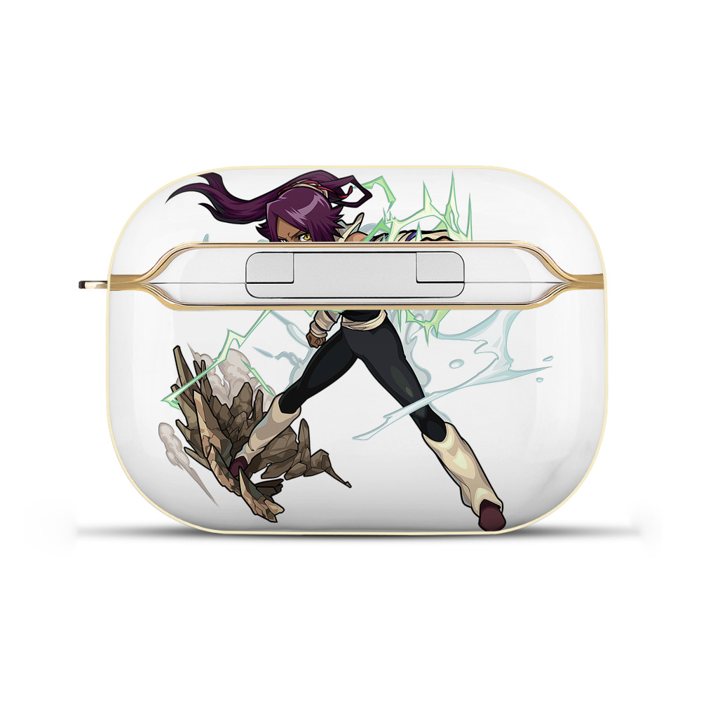 （画像用） ブリーチ 四楓院 夜一（しほういん よるいち） BLEACH Shihouin Yoruichi 【AirPods Pro用】ハードシェル保護ケース｜耐衝撃・防指紋・カラビナ付き商品仕様