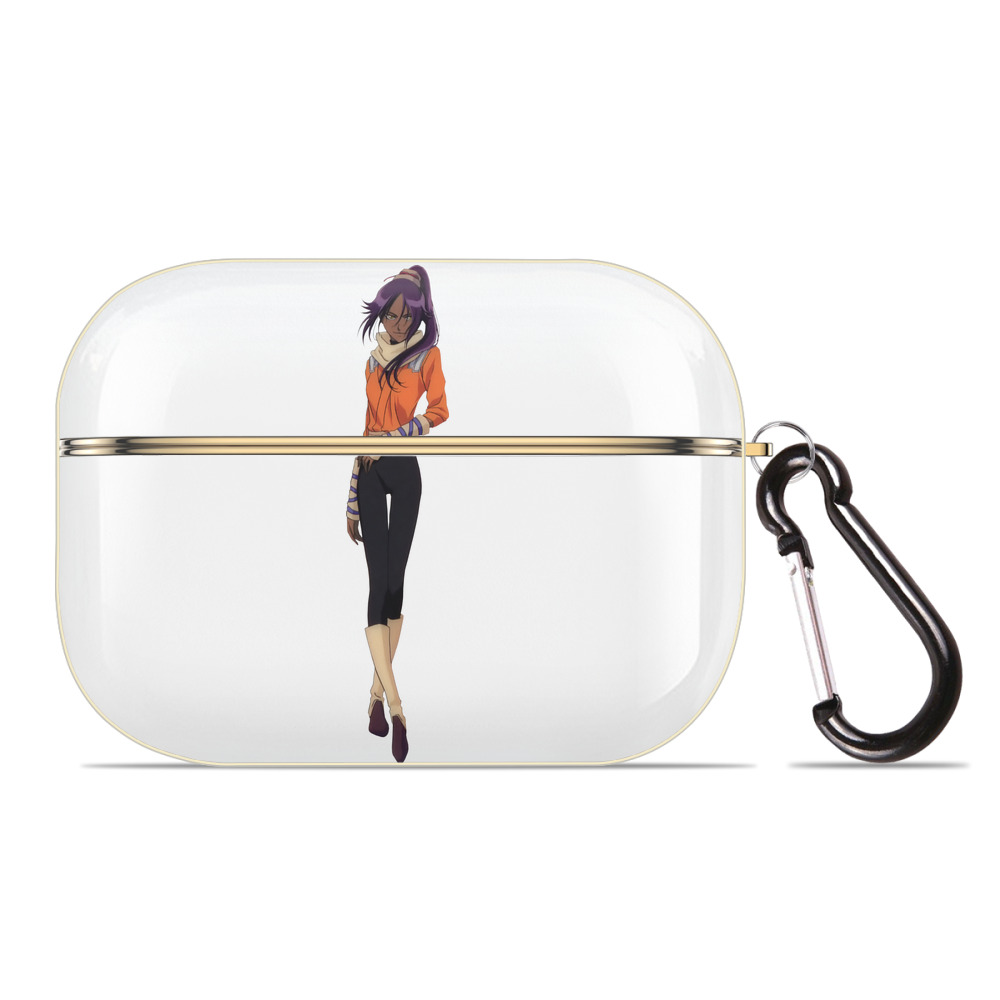（画像用） ブリーチ 四楓院 夜一（しほういん よるいち） BLEACH Shihouin Yoruichi 【AirPods Pro用】ハードシェル保護ケース｜耐衝撃・防指紋・カラビナ付き商品仕様