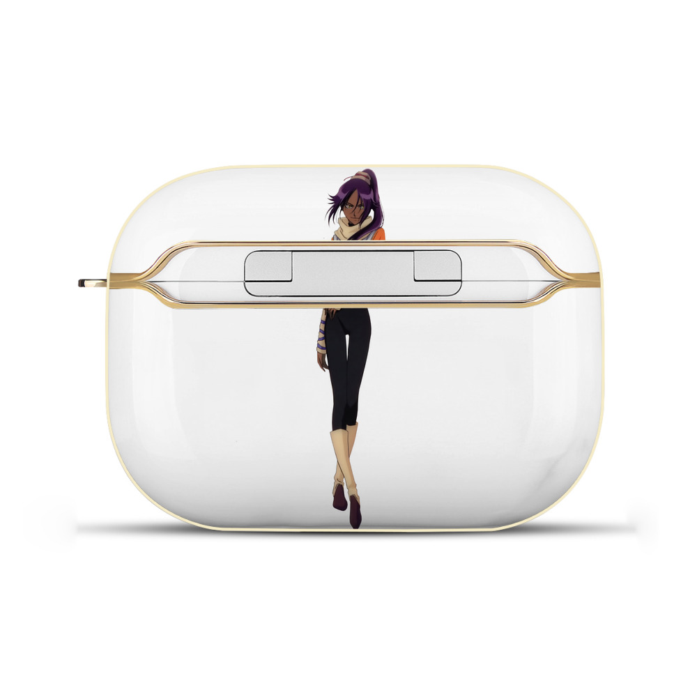 （画像用） ブリーチ 四楓院 夜一（しほういん よるいち） BLEACH Shihouin Yoruichi 【AirPods Pro用】ハードシェル保護ケース｜耐衝撃・防指紋・カラビナ付き商品仕様