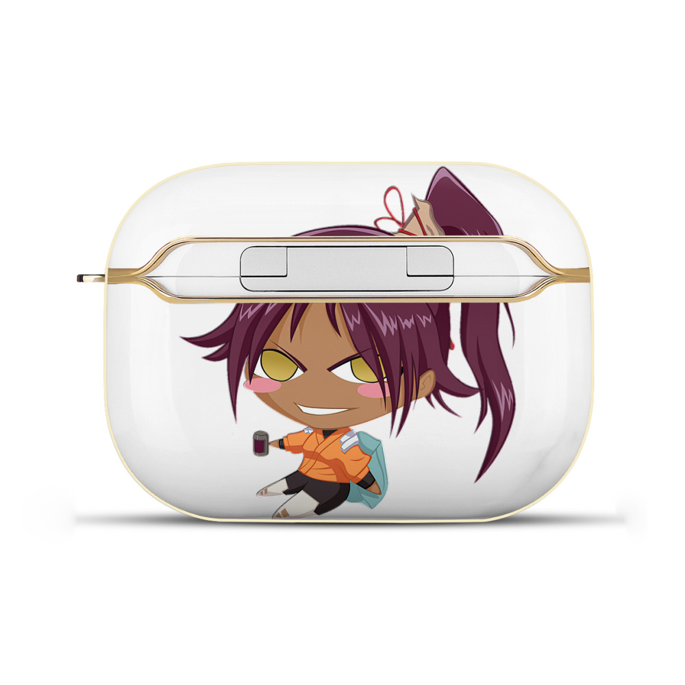 （画像用） ブリーチ 四楓院 夜一（しほういん よるいち） BLEACH Shihouin Yoruichi 【AirPods Pro用】ハードシェル保護ケース｜耐衝撃・防指紋・カラビナ付き商品仕様