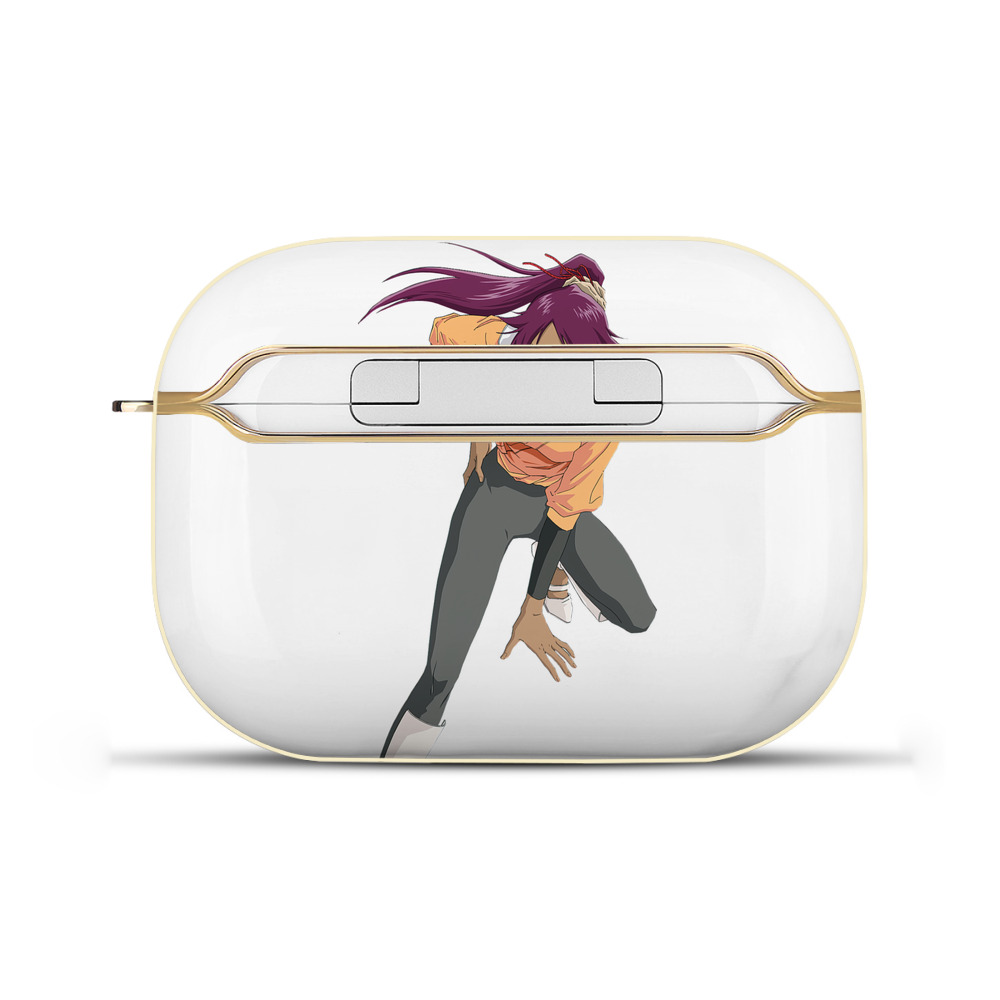（画像用） ブリーチ 四楓院 夜一（しほういん よるいち） BLEACH Shihouin Yoruichi 【AirPods Pro用】ハードシェル保護ケース｜耐衝撃・防指紋・カラビナ付き商品仕様