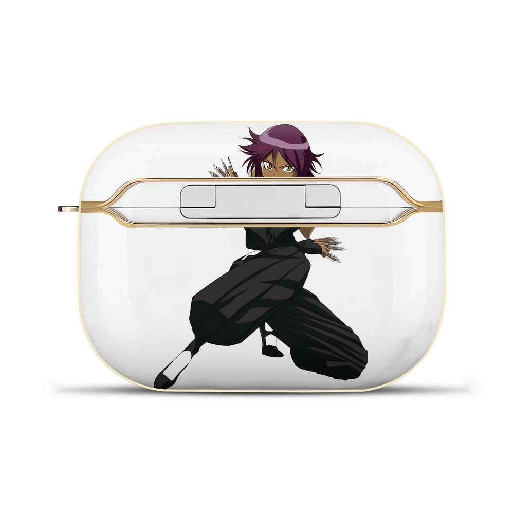 （画像用） ブリーチ 四楓院 夜一（しほういん よるいち） BLEACH Shihouin Yoruichi 【AirPods Pro用】ハードシェル保護ケース｜耐衝撃・防指紋・カラビナ付き商品仕様