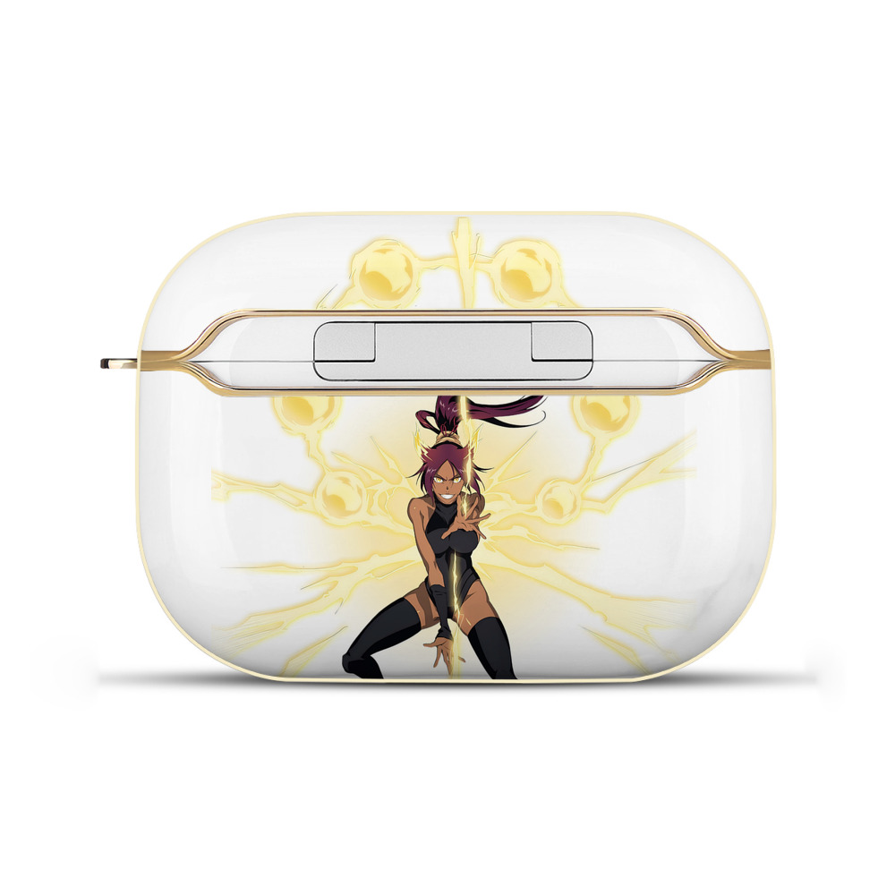 （画像用） ブリーチ 四楓院 夜一（しほういん よるいち） BLEACH Shihouin Yoruichi 【AirPods Pro用】ハードシェル保護ケース｜耐衝撃・防指紋・カラビナ付き商品仕様