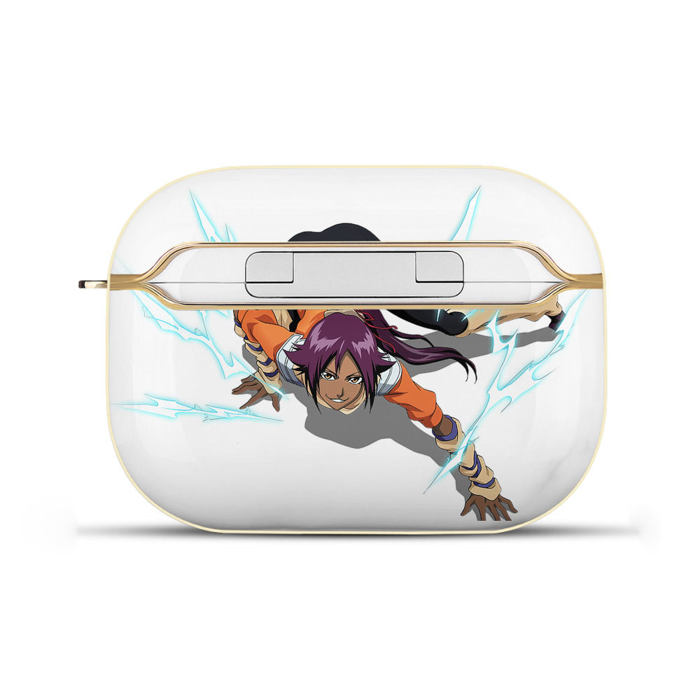 （画像用） ブリーチ 四楓院 夜一（しほういん よるいち） BLEACH Shihouin Yoruichi 【AirPods Pro用】ハードシェル保護ケース｜耐衝撃・防指紋・カラビナ付き商品仕様