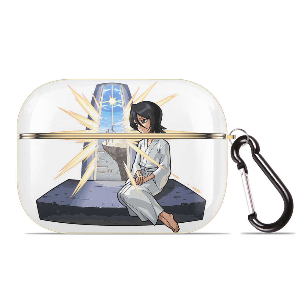 （画像用） ブリーチ 朽木ルキア BLEACH Kuchiki Rukia 【AirPods Pro用】ハードシェル保護ケース｜耐衝撃・防指紋・カラビナ付き商品仕様