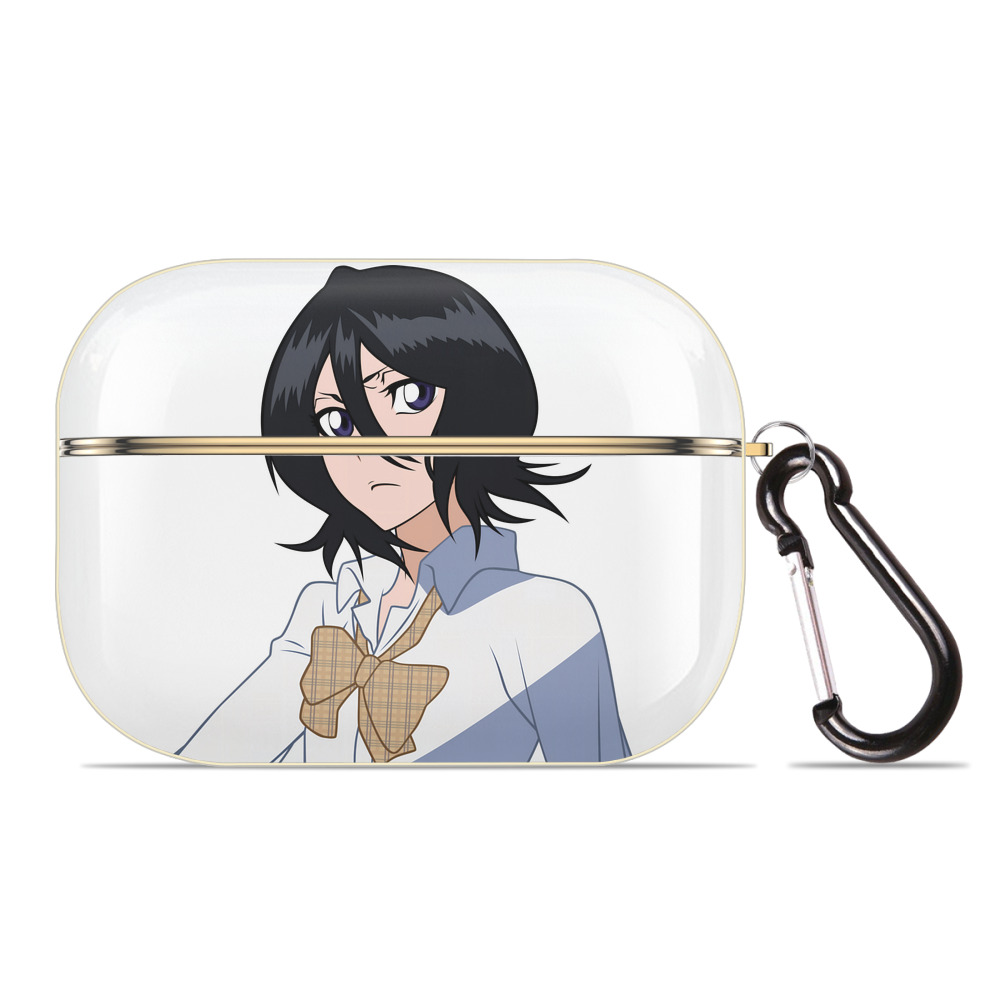 （画像用） ブリーチ 朽木ルキア BLEACH Kuchiki Rukia 【AirPods Pro用】ハードシェル保護ケース｜耐衝撃・防指紋・カラビナ付き商品仕様