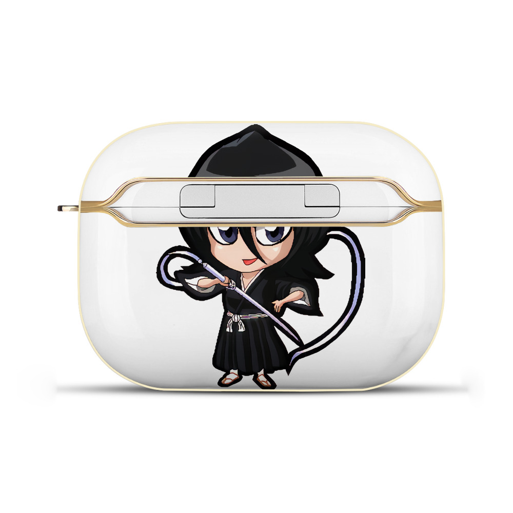 （画像用） ブリーチ 朽木ルキア BLEACH Kuchiki Rukia 【AirPods Pro用】ハードシェル保護ケース｜耐衝撃・防指紋・カラビナ付き商品仕様