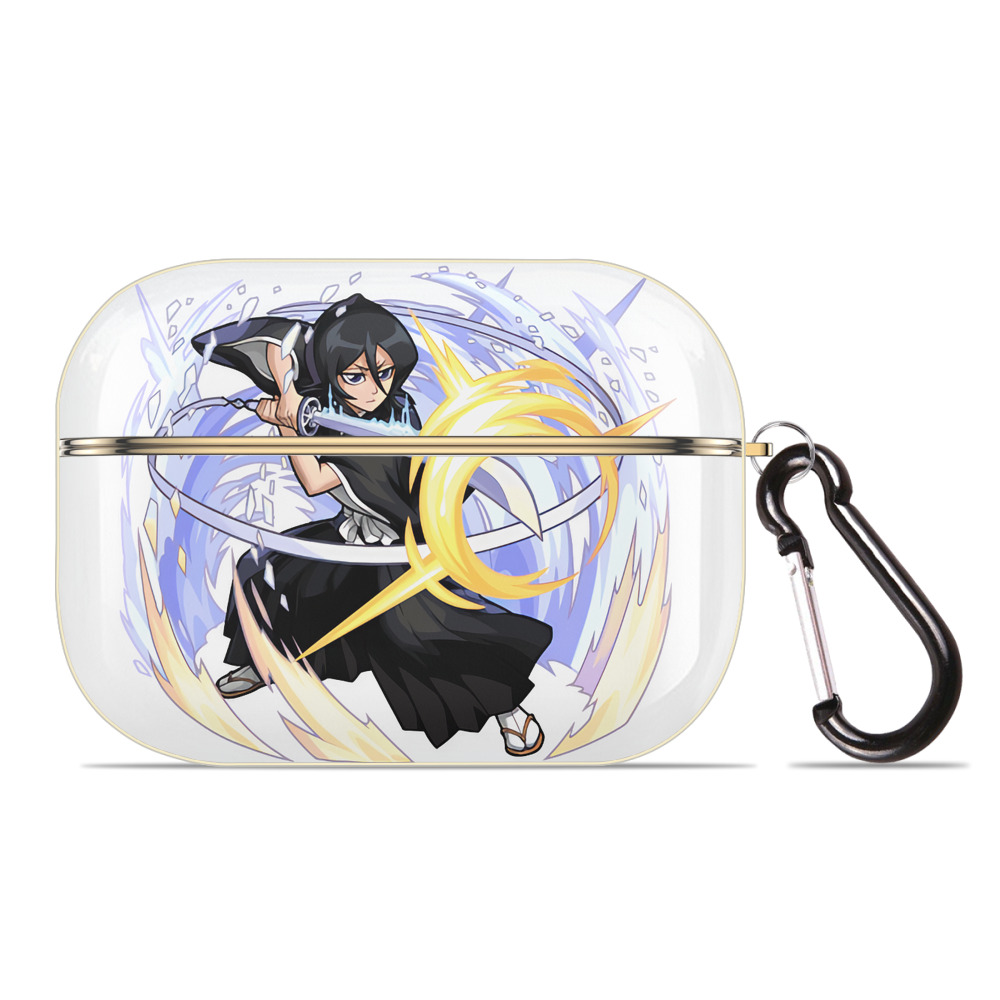 （画像用） ブリーチ 朽木ルキア BLEACH Kuchiki Rukia 【AirPods Pro用】ハードシェル保護ケース｜耐衝撃・防指紋・カラビナ付き商品仕様