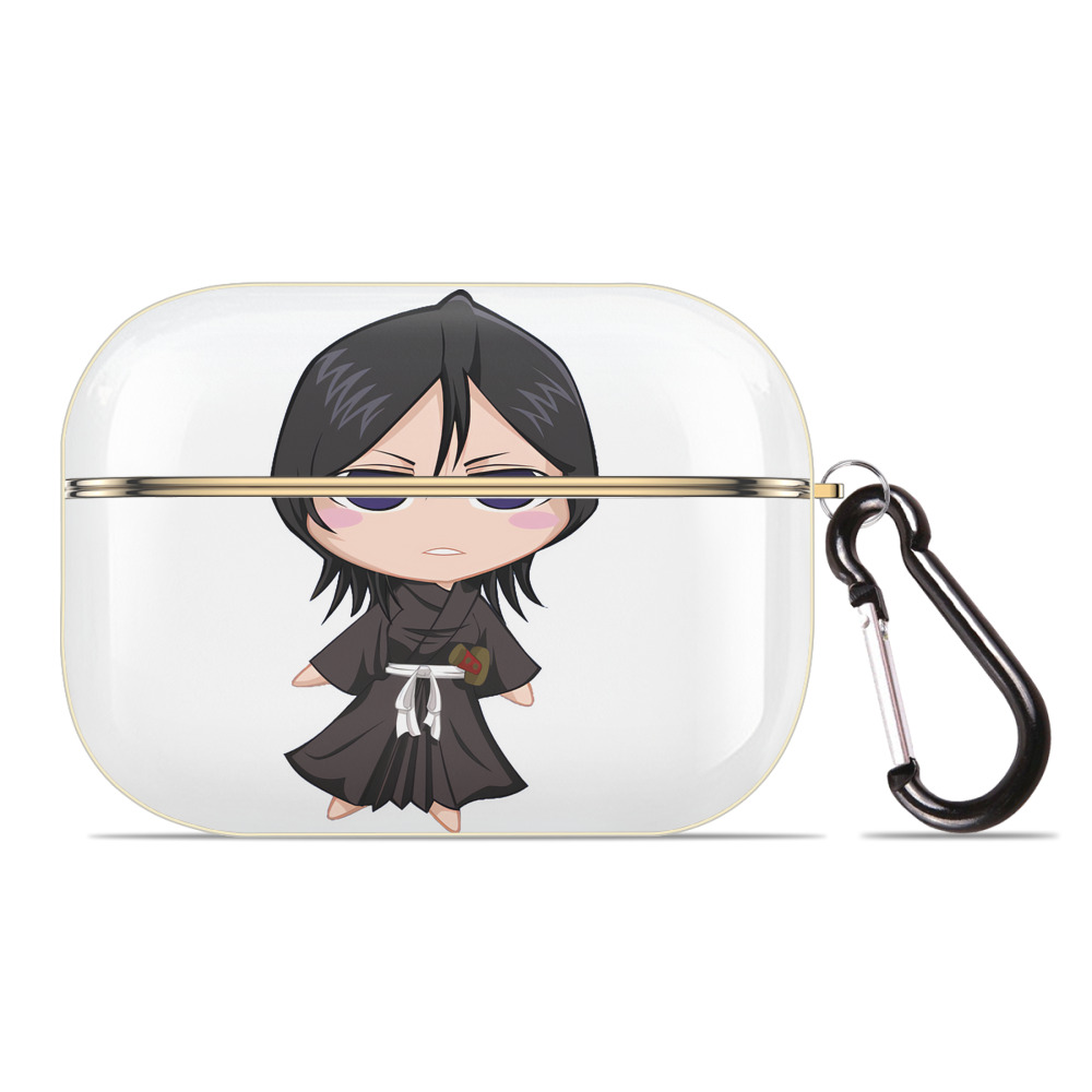 （画像用） ブリーチ 朽木ルキア BLEACH Kuchiki Rukia 【AirPods Pro用】ハードシェル保護ケース｜耐衝撃・防指紋・カラビナ付き商品仕様