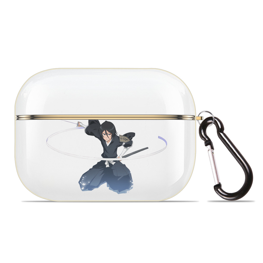 （画像用） ブリーチ 朽木ルキア BLEACH Kuchiki Rukia 【AirPods Pro用】ハードシェル保護ケース｜耐衝撃・防指紋・カラビナ付き商品仕様