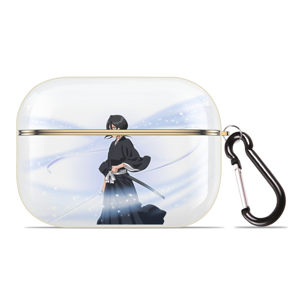 （画像用） ブリーチ 朽木ルキア BLEACH Kuchiki Rukia 【AirPods Pro用】ハードシェル保護ケース｜耐衝撃・防指紋・カラビナ付き商品仕様