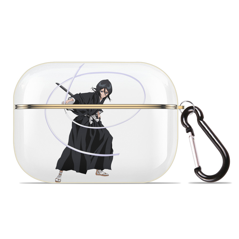 （画像用） ブリーチ 朽木ルキア BLEACH Kuchiki Rukia 【AirPods Pro用】ハードシェル保護ケース｜耐衝撃・防指紋・カラビナ付き商品仕様