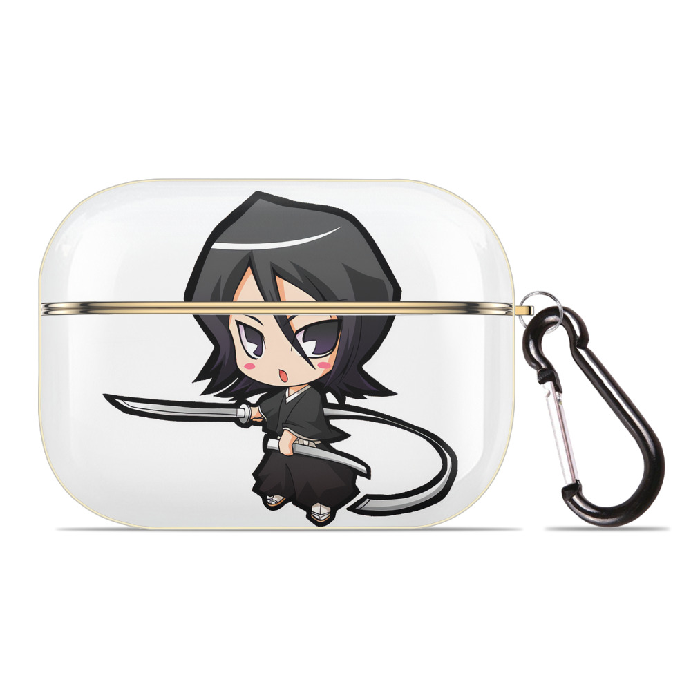 （画像用） ブリーチ 朽木ルキア BLEACH Kuchiki Rukia 【AirPods Pro用】ハードシェル保護ケース｜耐衝撃・防指紋・カラビナ付き商品仕様