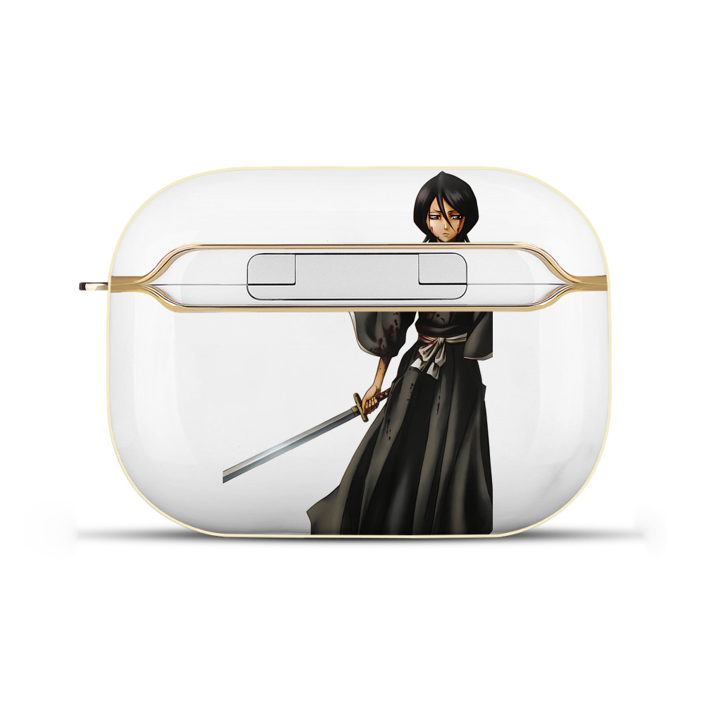 （画像用） ブリーチ 朽木ルキア BLEACH Kuchiki Rukia 【AirPods Pro用】ハードシェル保護ケース｜耐衝撃・防指紋・カラビナ付き商品仕様