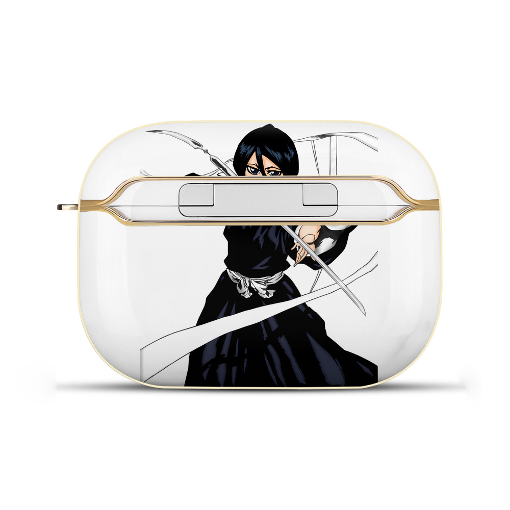 （画像用） ブリーチ 朽木ルキア BLEACH Kuchiki Rukia 【AirPods Pro用】ハードシェル保護ケース｜耐衝撃・防指紋・カラビナ付き商品仕様