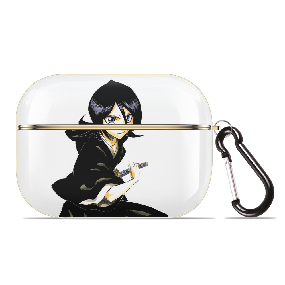 （画像用） ブリーチ 朽木ルキア BLEACH Kuchiki Rukia 【AirPods Pro用】ハードシェル保護ケース｜耐衝撃・防指紋・カラビナ付き商品仕様
