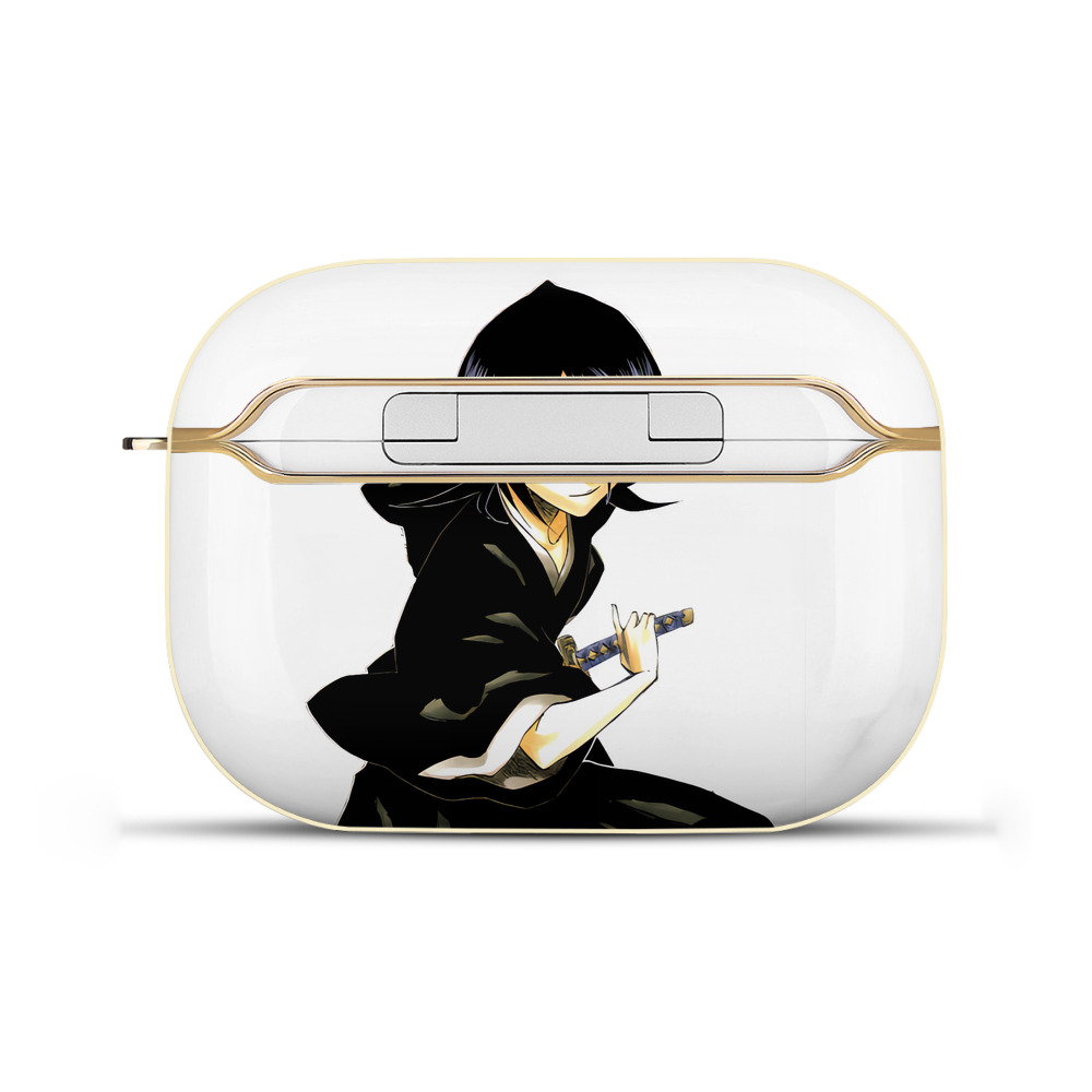 （画像用） ブリーチ 朽木ルキア BLEACH Kuchiki Rukia 【AirPods Pro用】ハードシェル保護ケース｜耐衝撃・防指紋・カラビナ付き商品仕様