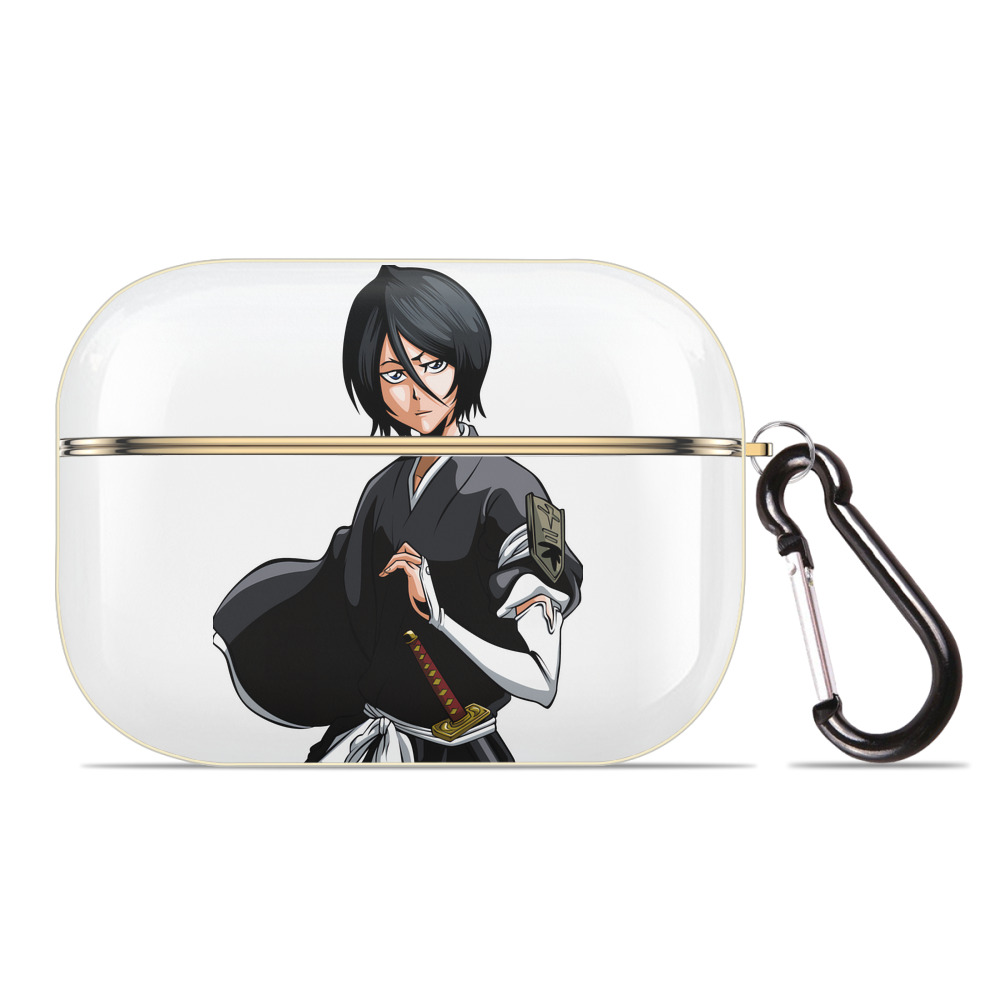 （画像用） ブリーチ 朽木ルキア BLEACH Kuchiki Rukia 【AirPods Pro用】ハードシェル保護ケース｜耐衝撃・防指紋・カラビナ付き商品仕様