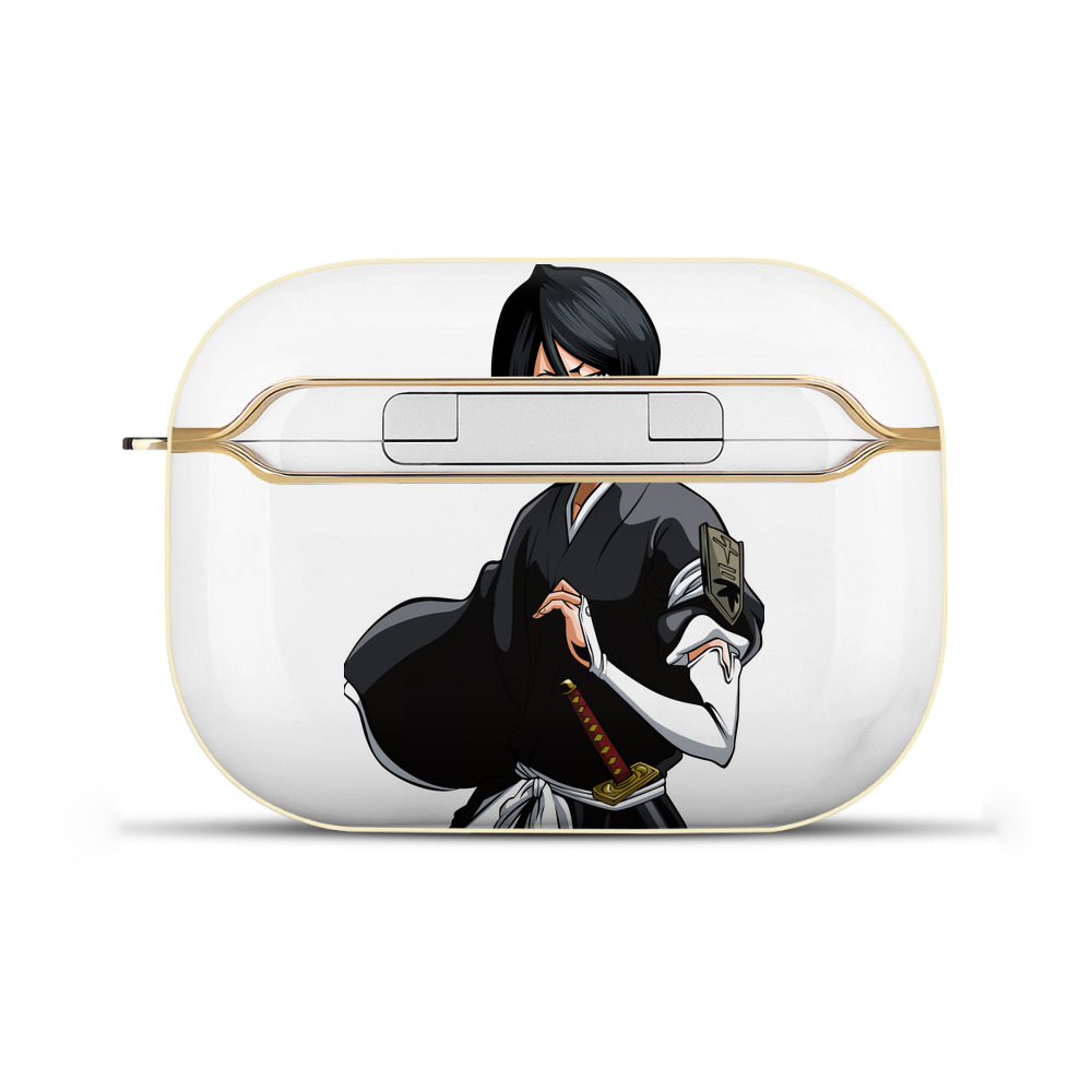 （画像用） ブリーチ 朽木ルキア BLEACH Kuchiki Rukia 【AirPods Pro用】ハードシェル保護ケース｜耐衝撃・防指紋・カラビナ付き商品仕様