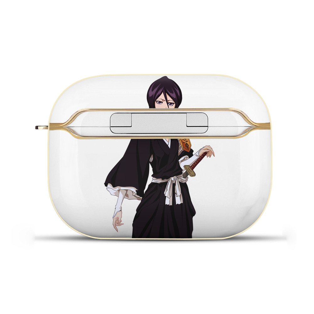 （画像用） ブリーチ 朽木ルキア BLEACH Kuchiki Rukia 【AirPods Pro用】ハードシェル保護ケース｜耐衝撃・防指紋・カラビナ付き商品仕様