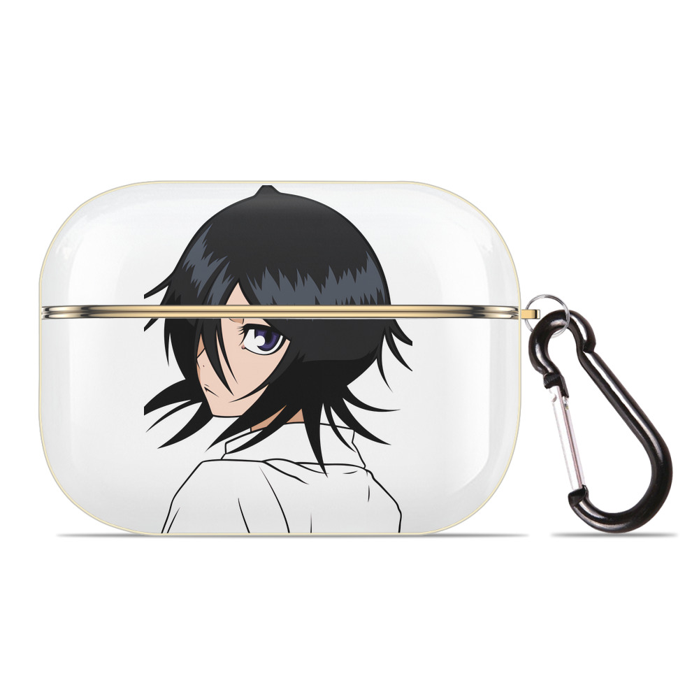 （画像用） ブリーチ 朽木ルキア BLEACH Kuchiki Rukia 【AirPods Pro用】ハードシェル保護ケース｜耐衝撃・防指紋・カラビナ付き商品仕様