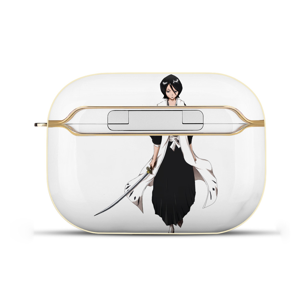 （画像用） ブリーチ 朽木ルキア BLEACH Kuchiki Rukia 【AirPods Pro用】ハードシェル保護ケース｜耐衝撃・防指紋・カラビナ付き商品仕様