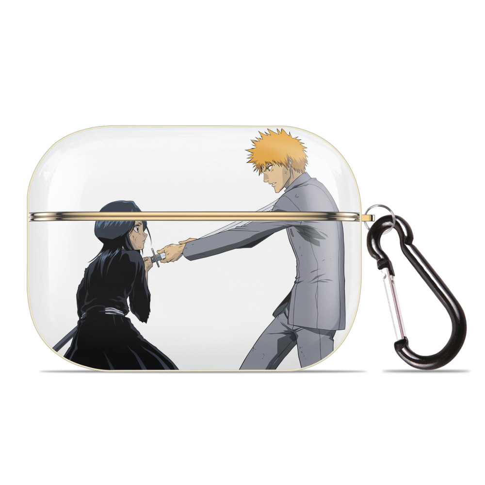 （画像用） ブリーチ 朽木ルキア BLEACH Kuchiki Rukia 【AirPods Pro用】ハードシェル保護ケース｜耐衝撃・防指紋・カラビナ付き商品仕様