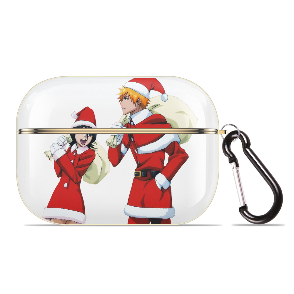 （画像用） ブリーチ 朽木ルキア BLEACH Kuchiki Rukia 【AirPods Pro用】ハードシェル保護ケース｜耐衝撃・防指紋・カラビナ付き商品仕様