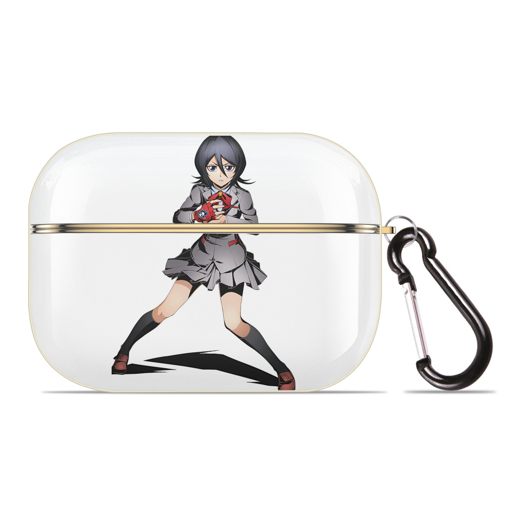 （画像用） ブリーチ 朽木ルキア BLEACH Kuchiki Rukia 【AirPods Pro用】ハードシェル保護ケース｜耐衝撃・防指紋・カラビナ付き商品仕様