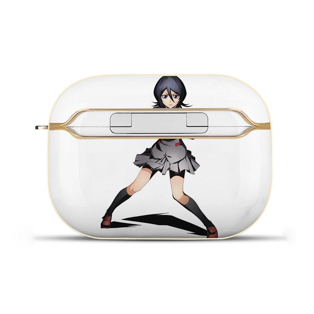 （画像用） ブリーチ 朽木ルキア BLEACH Kuchiki Rukia 【AirPods Pro用】ハードシェル保護ケース｜耐衝撃・防指紋・カラビナ付き商品仕様