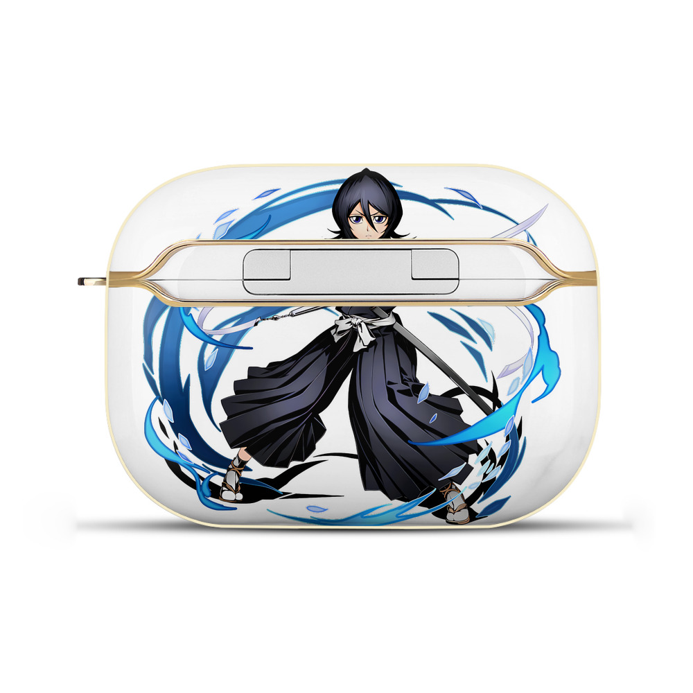 （画像用） ブリーチ 朽木ルキア BLEACH Kuchiki Rukia 【AirPods Pro用】ハードシェル保護ケース｜耐衝撃・防指紋・カラビナ付き商品仕様