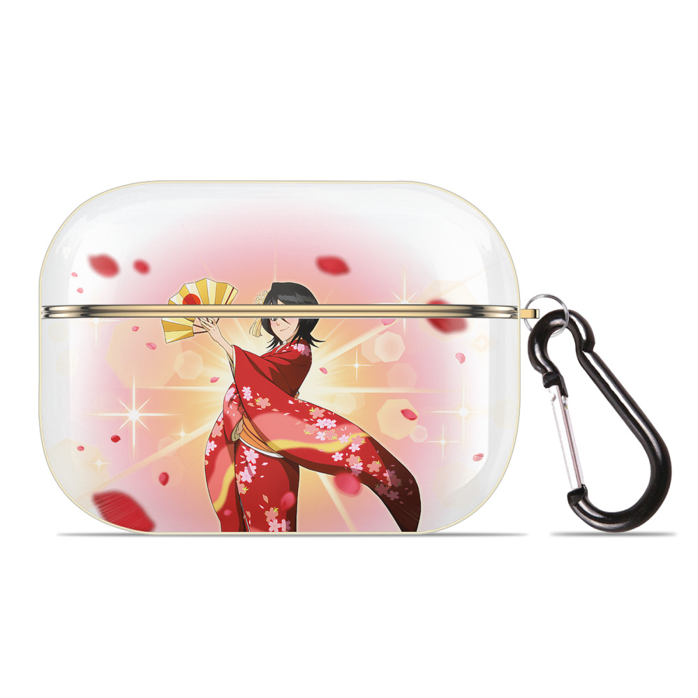 （画像用） ブリーチ 朽木ルキア BLEACH Kuchiki Rukia 【AirPods Pro用】ハードシェル保護ケース｜耐衝撃・防指紋・カラビナ付き商品仕様
