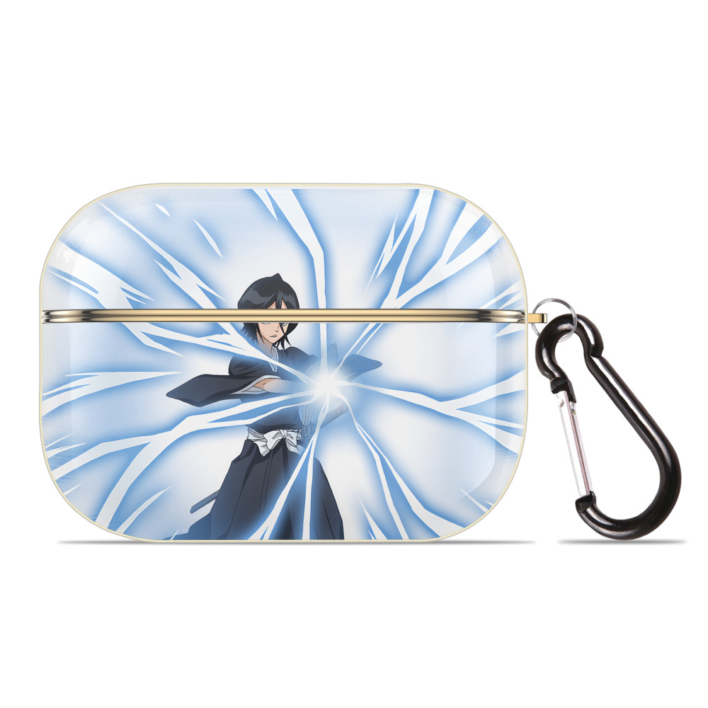 （画像用） ブリーチ 朽木ルキア BLEACH Kuchiki Rukia 【AirPods Pro用】ハードシェル保護ケース｜耐衝撃・防指紋・カラビナ付き商品仕様