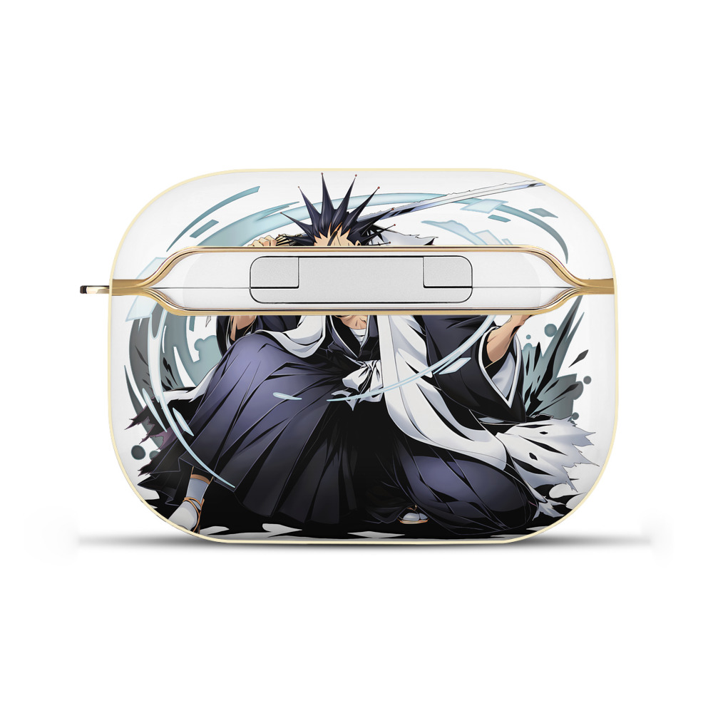（画像用） ブリーチ ざらき けんぱち BLEACH Zaraki Kenpachi 【AirPods Pro用】ハードシェル保護ケース｜耐衝撃・防指紋・カラビナ付き商品仕様
