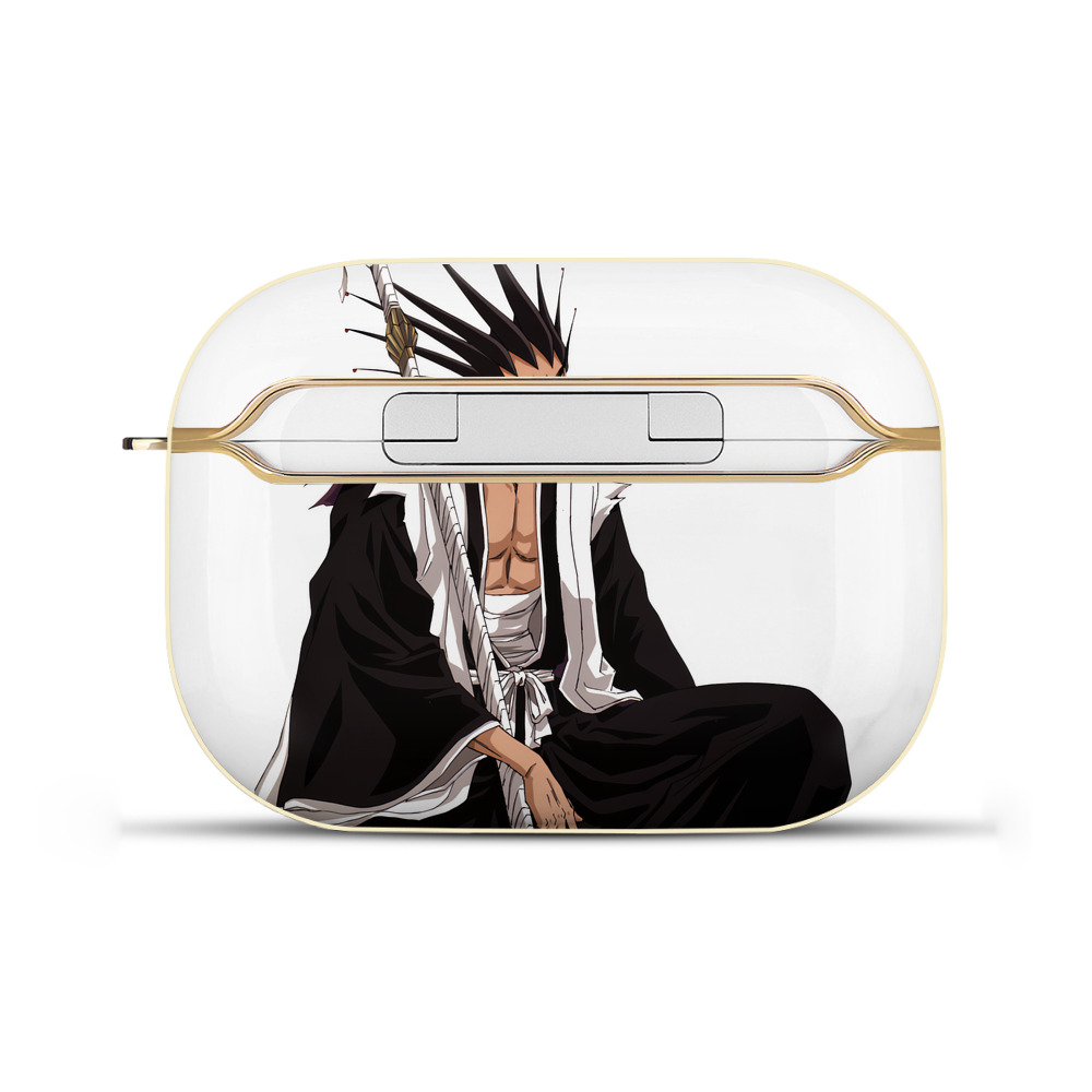 （画像用） ブリーチ ざらき けんぱち BLEACH Zaraki Kenpachi 【AirPods Pro用】ハードシェル保護ケース｜耐衝撃・防指紋・カラビナ付き商品仕様