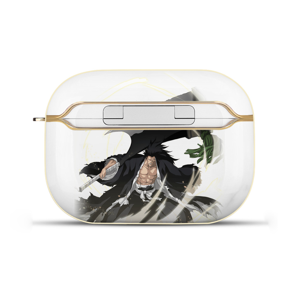 （画像用） ブリーチ ざらき けんぱち BLEACH Zaraki Kenpachi 【AirPods Pro用】ハードシェル保護ケース｜耐衝撃・防指紋・カラビナ付き商品仕様