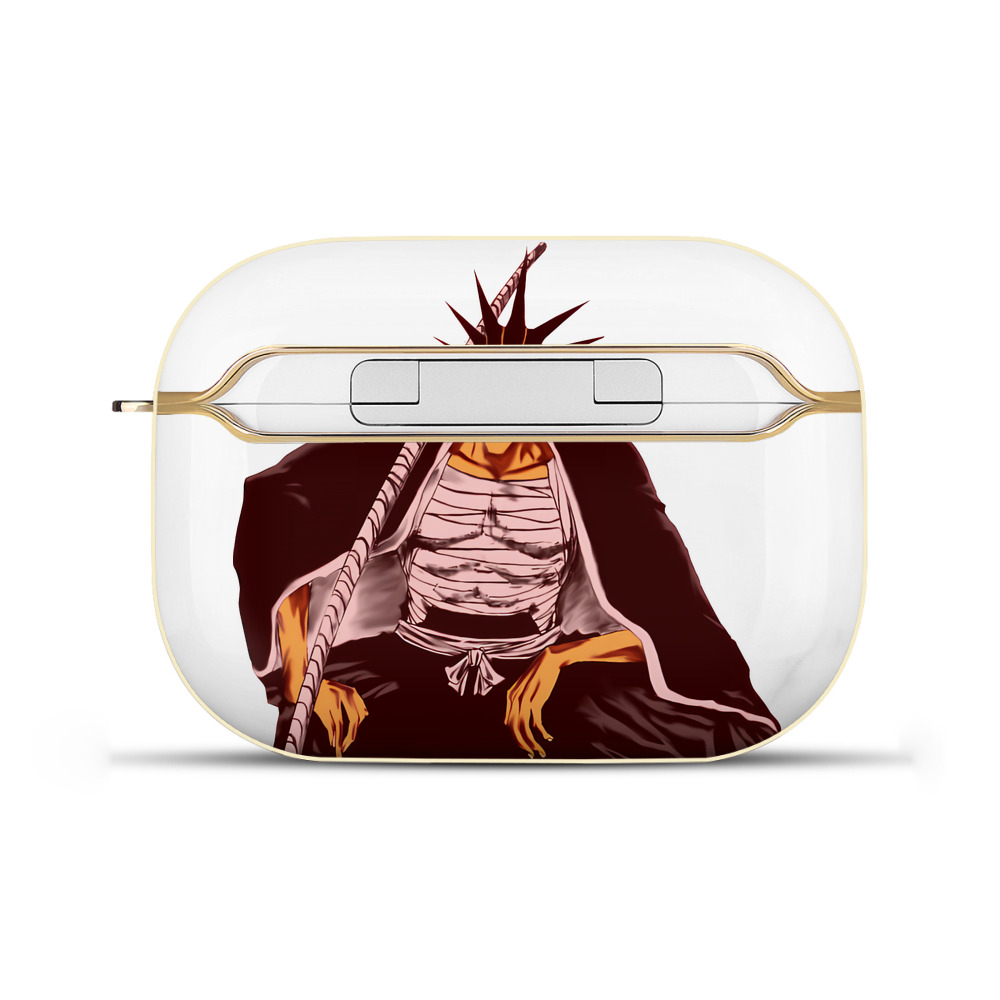 （画像用） ブリーチ ざらき けんぱち BLEACH Zaraki Kenpachi 【AirPods Pro用】ハードシェル保護ケース｜耐衝撃・防指紋・カラビナ付き商品仕様