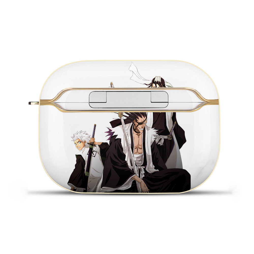 （画像用） ブリーチ ざらき けんぱち BLEACH Zaraki Kenpachi 【AirPods Pro用】ハードシェル保護ケース｜耐衝撃・防指紋・カラビナ付き商品仕様