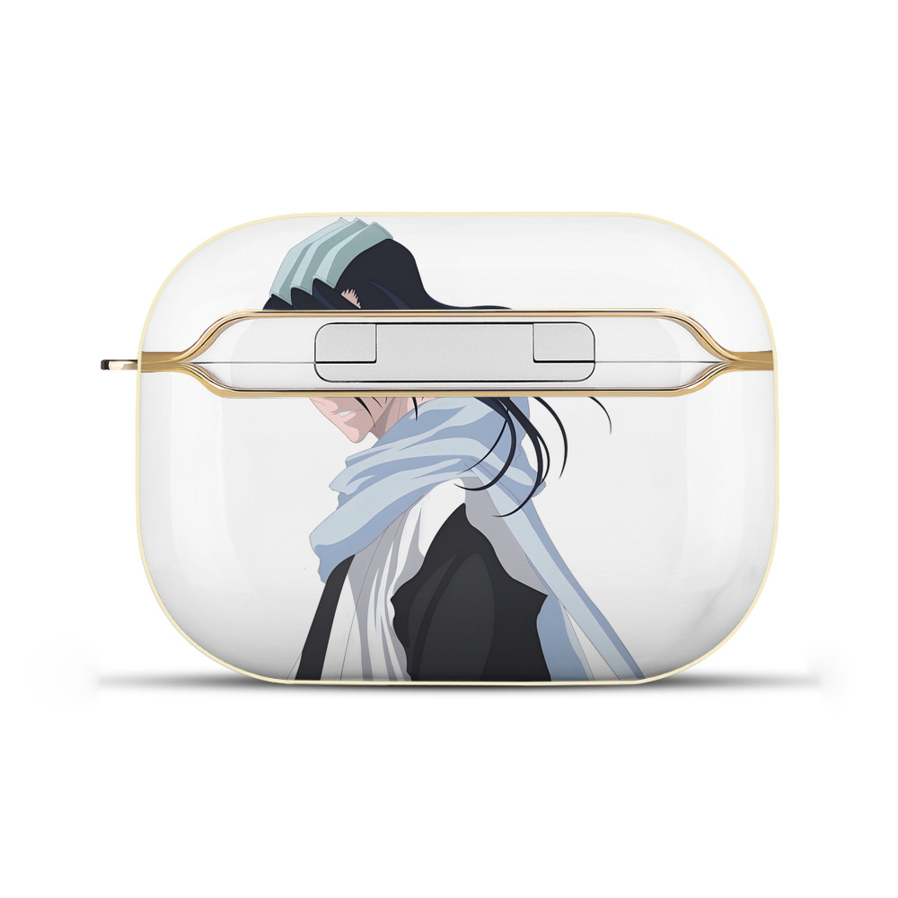 （画像用） ブリーチ くちき びゃくや BLEACH Kuchiki Byakuya 【AirPods Pro用】ハードシェル保護ケース｜耐衝撃・防指紋・カラビナ付き商品仕様
