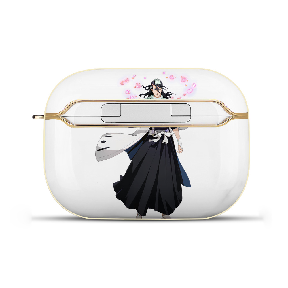 （画像用） ブリーチ くちき びゃくや BLEACH Kuchiki Byakuya 【AirPods Pro用】ハードシェル保護ケース｜耐衝撃・防指紋・カラビナ付き商品仕様