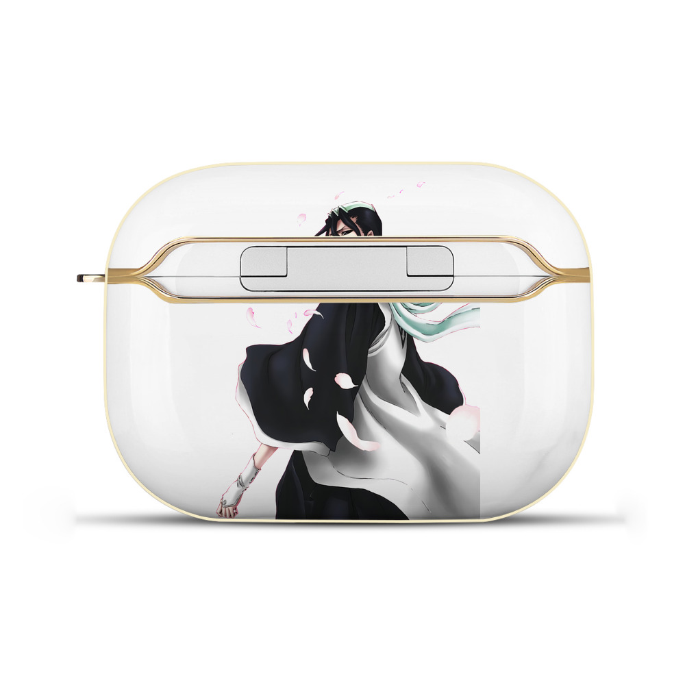 （画像用） ブリーチ くちき びゃくや BLEACH Kuchiki Byakuya 【AirPods Pro用】ハードシェル保護ケース｜耐衝撃・防指紋・カラビナ付き商品仕様
