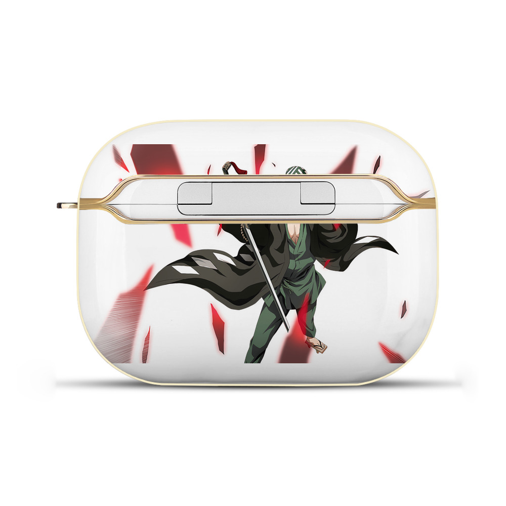 （画像用） "ブリーチ 浦原 喜助（うらはら きすけ） BLEACH Urahara Kisuke " 【AirPods Pro用】ハードシェル保護ケース｜耐衝撃・防指紋・カラビナ付き商品仕様