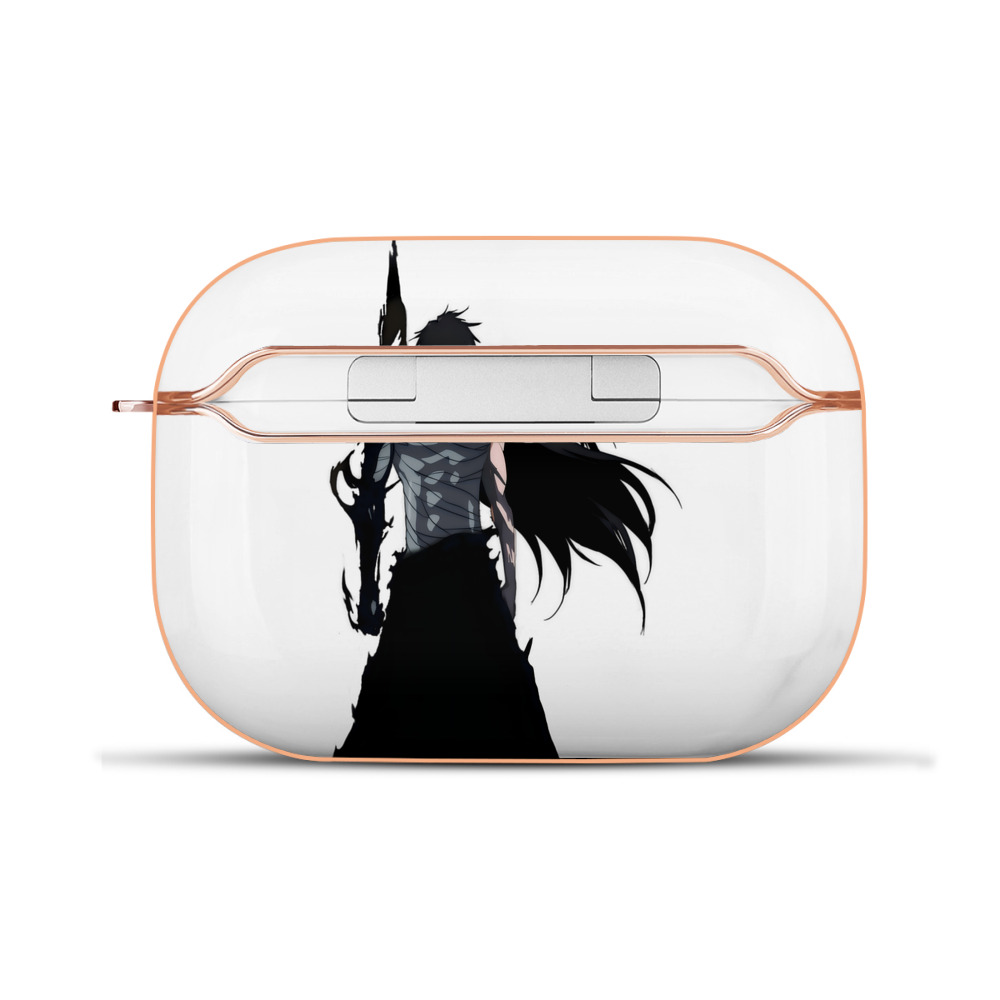 ブリーチ 黒崎一護（くろさき いちご）BLEACH Kurosaki Ichigo 【AirPods Pro用】ハードシェル保護ケース｜耐衝撃・防指紋・カラビナ付き商品仕様