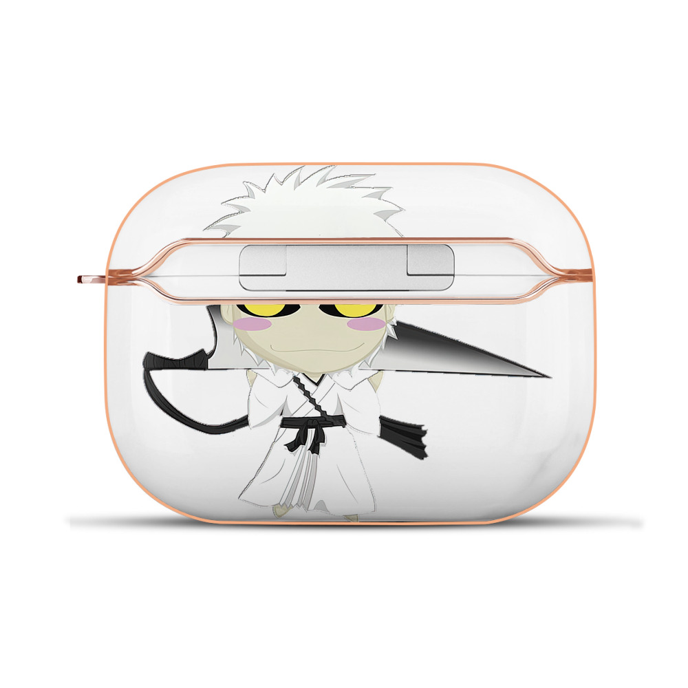 ブリーチ 黒崎一護（くろさき いちご）BLEACH Kurosaki Ichigo 【AirPods Pro用】ハードシェル保護ケース｜耐衝撃・防指紋・カラビナ付き商品仕様