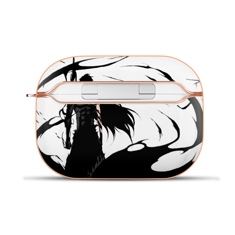 ブリーチ 黒崎一護（くろさき いちご）BLEACH Kurosaki Ichigo 【AirPods Pro用】ハードシェル保護ケース｜耐衝撃・防指紋・カラビナ付き商品仕様